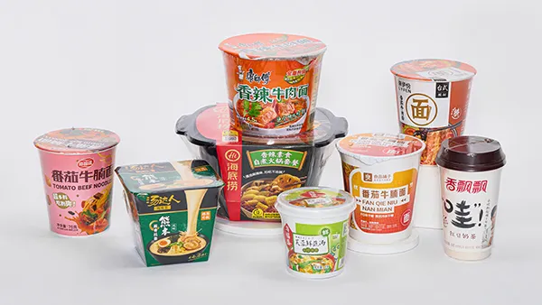 Soluciones de envasado horizontal para fideos instantáneos y alimentos listos para consumir