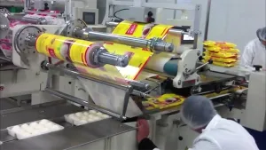 Envasadora horizontal flow pack SF-A económica multipropósito