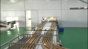 Sistema automático de alimentación y envasado con control multiservo