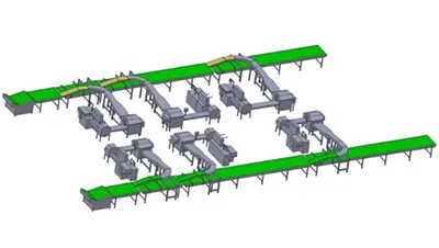 Sistema automático de envasado de galletas