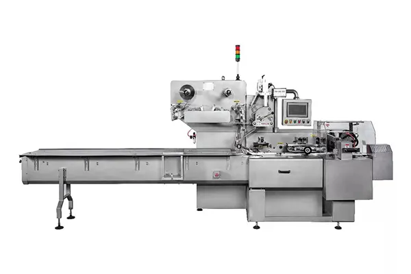 Envasadora horizontal flow pack con sellado recíproco SF-EH