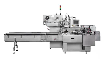 Envasadora horizontal flow pack con sellado recíproco SF-EH
