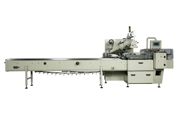 Envasadora horizontal flow pack SF-J para envasado múltiple